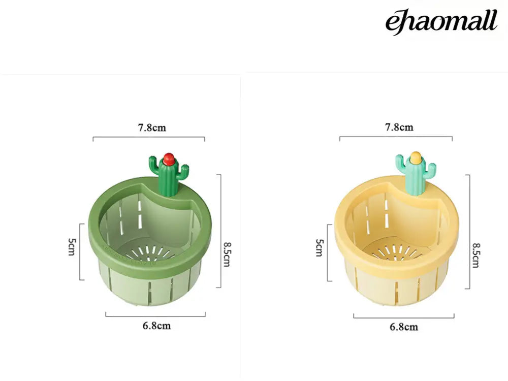 Cactus Sink Drain Strainer Press Automatic Dumping Basket - 2PCS - Electric Kettle