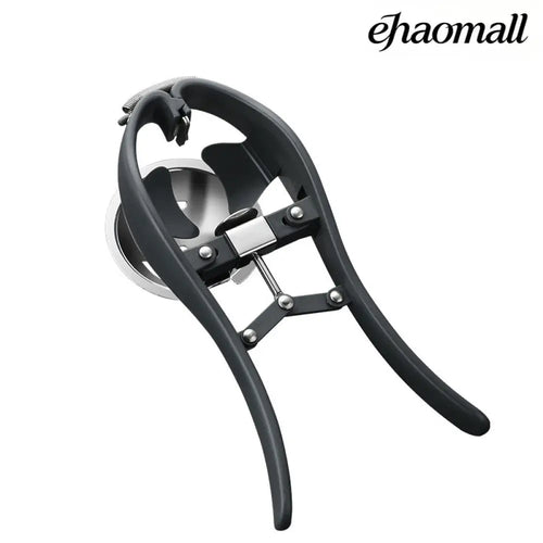 Manual Egg Tools Stainless Steel Egg Opener Scissors - Black - Egg Opener Scissors