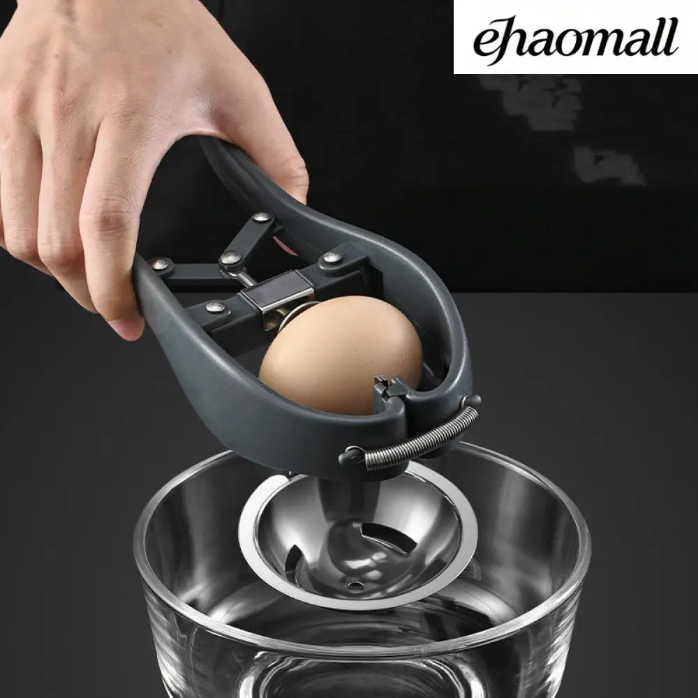 Manual Egg Tools Stainless Steel Egg Opener Scissors - Black - Egg Opener Scissors