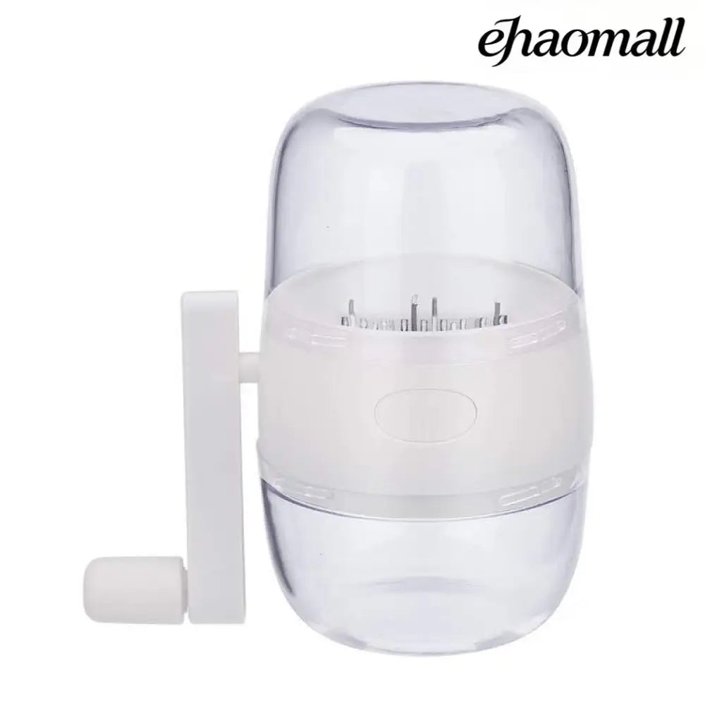 Multifunctional Nut Grinder Peanut Crusher | Manual Food Processor - White - Food Processor