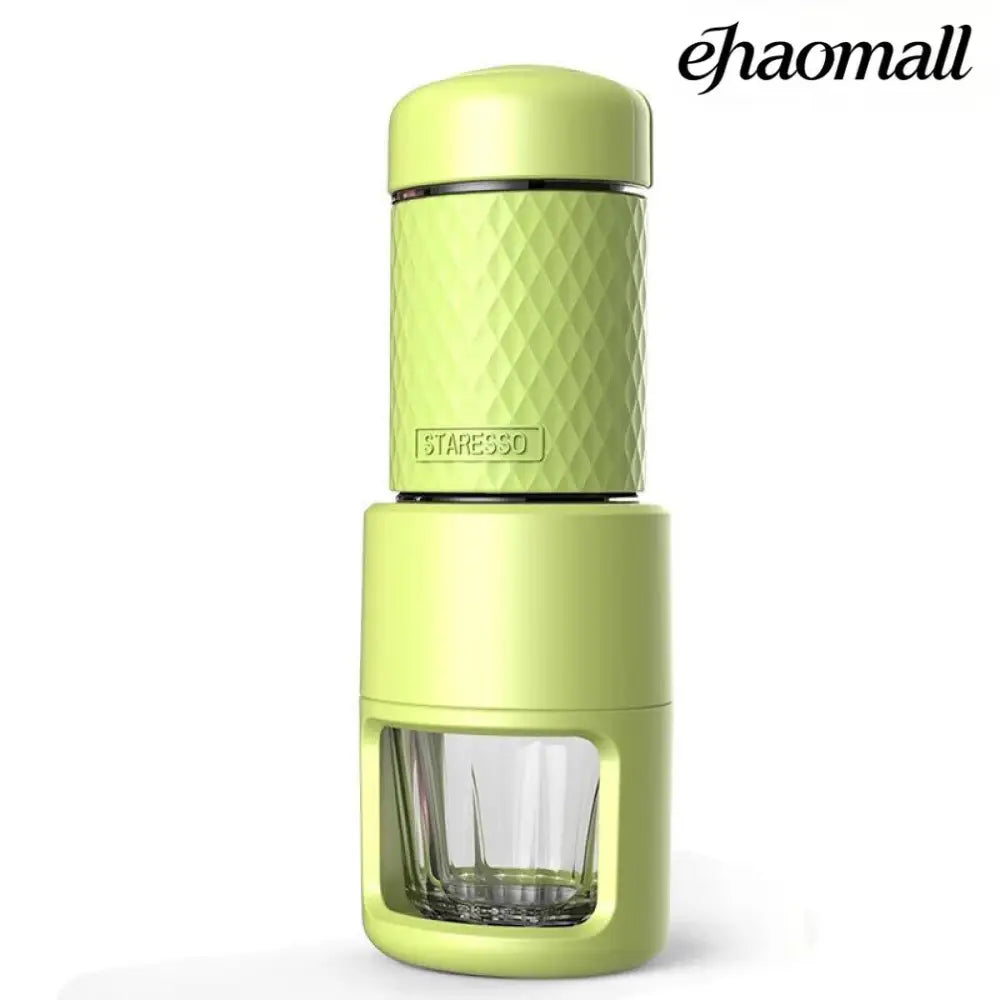 Portable Manual Espresso Coffee Machine - green - Food Processor
