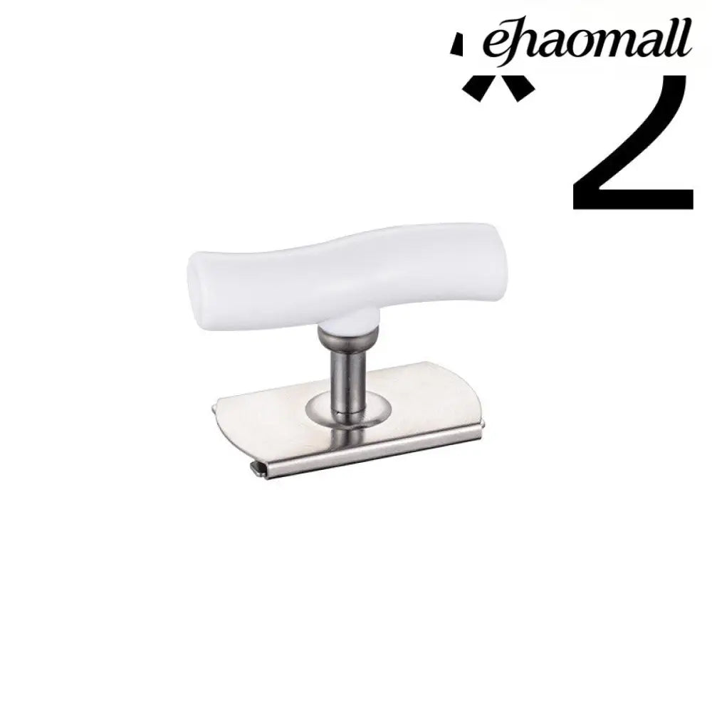 Stainless Steel Adjustable Jar Opener for Lids & Bottles - White 2pcs - Jar Opener